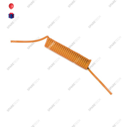 Spiralschlauch Orange 17M für Felgenreiniger ohne Nippel
