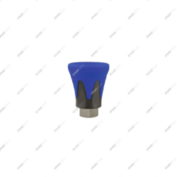 Düsenschutz blau/schwartz mit Stahlverzinkt Düsenhalter IG 1/4"