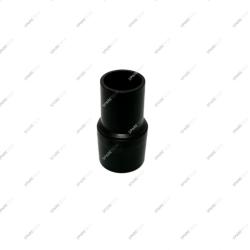 Gummi Drehmuffe schwarz für D.38mm Schlauch 