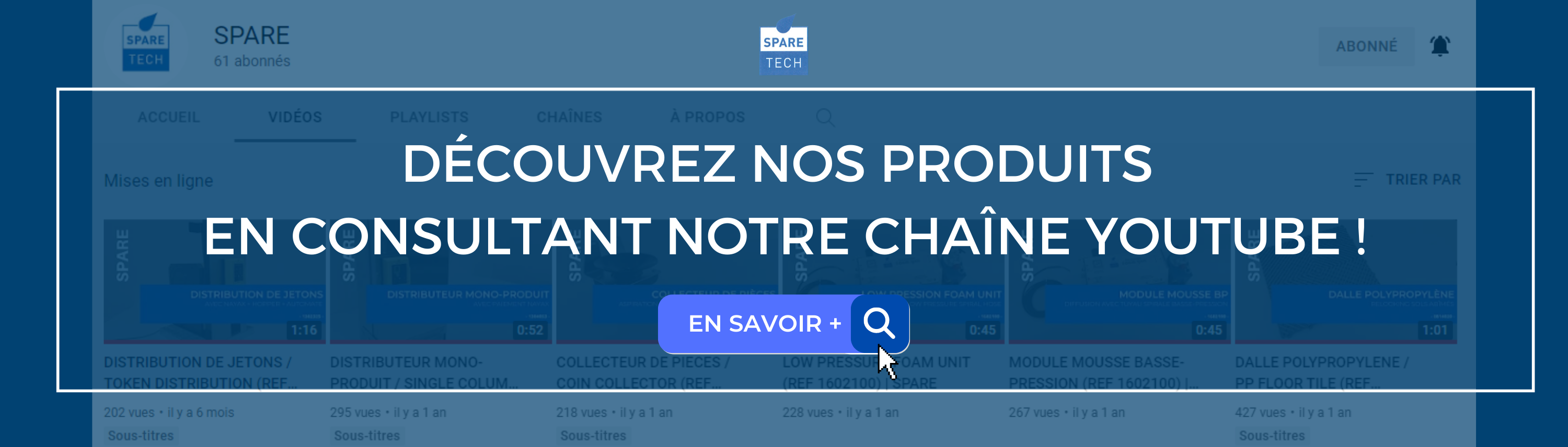 bannières consulter la chaine youtube