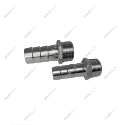 Edelstahl Einschraubschlauchtülle AG3/8" D.12mm