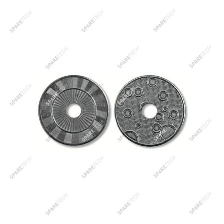 Edelstahl Jeton 28 X 1.85 mm, geloch 6 mm (100 Stück)