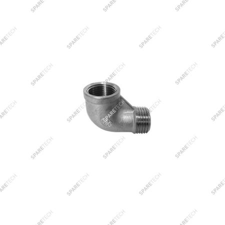 Edelstahl Winkel Nippel 90°, AGIG3/4"