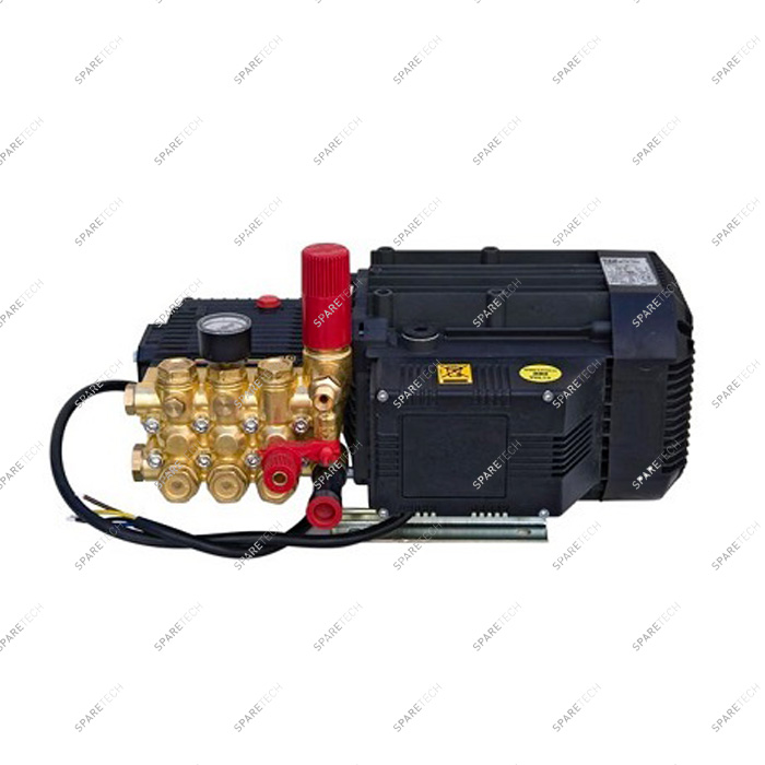 INTERPUMP M15-150 5kW, 3-Phasig +Druckregler+Manometer 15L/M. 150bar