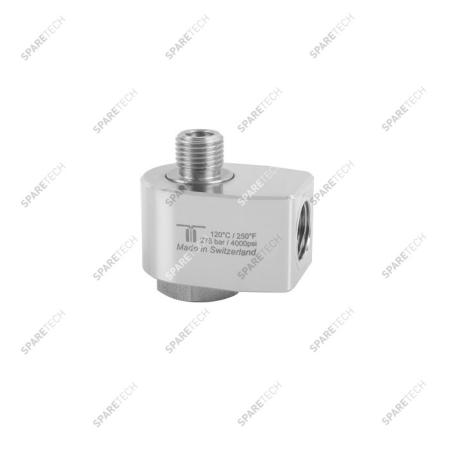 Winkeldrehgelenk AG1/4" IG3/8" NPT (für Eco und EASYWASH)