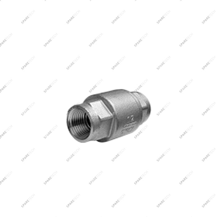 Niederdruck Edelstahl Rückschlagventil IG IG 1/2" 16bar
