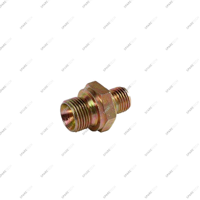 Reduziernippel BSP  AG3/8'', AG1/4'' Stahl verzinkt