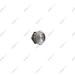 Piezo Taste mit einem roten LED Punkt, 24 VDC 22mm IP68