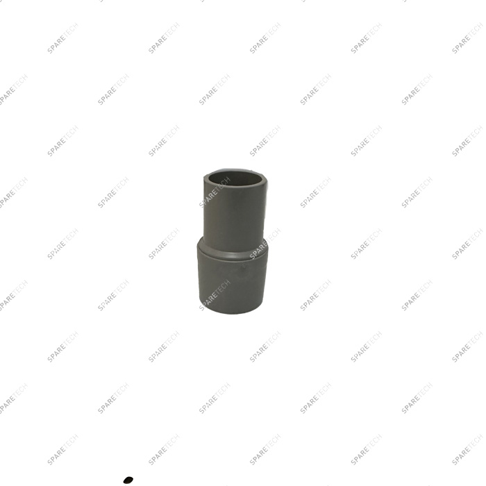 Gummi Drehmuffe grau für D.38mm Schlauch 
