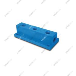 Nylon Verteilungsblock blau IG1/2" für Felgenreiniger