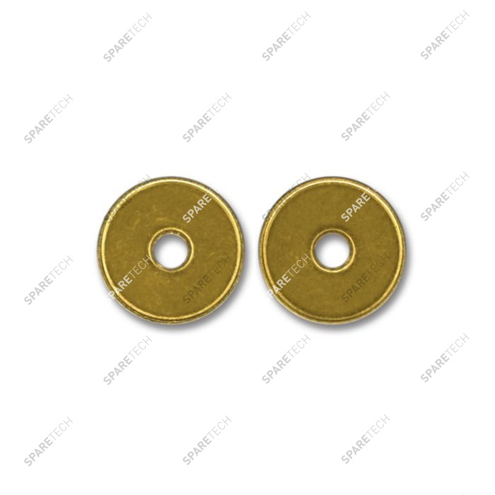 Jeton geloch Messing 22,5 x 1,8mm (100 Stück)