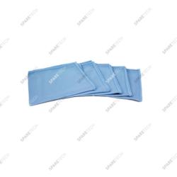 Mikrofasertuch blau für Glassreiniguug 40 X 40cm 300g/m² (5 Stück)