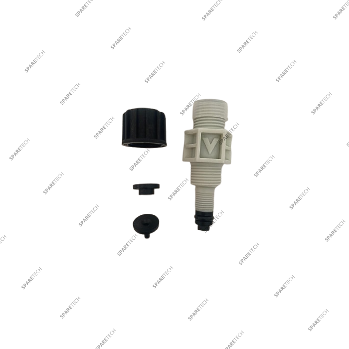 Impfarmatur PP + EPDM Dichtung IG1/4" oder IG1/2" (4-6mm hose)