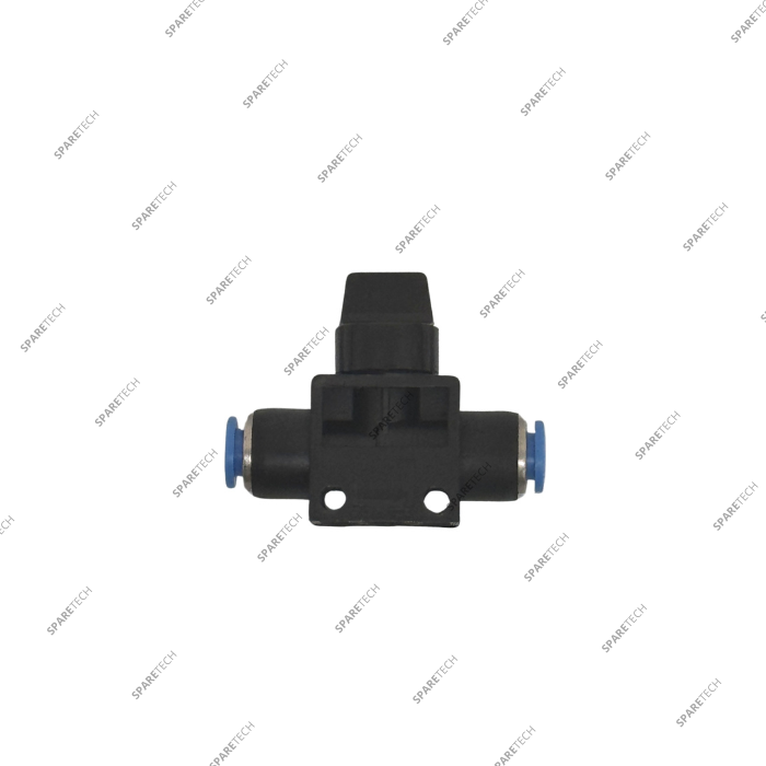 Gerade Steckverbinder PBT 10-10mm mit Handventil