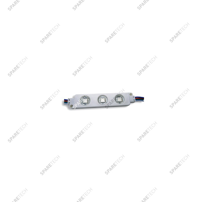 3 LED Module Vierfarbig, 12VDC, IP65, 0.72 W