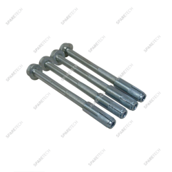 Befestigung für Beton, Länge 120 mm (4er-Set)