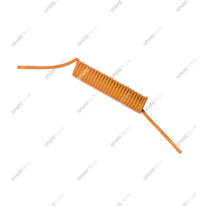 Spiralschlauch Orange 17M für Felgenreiniger ohne Nippel