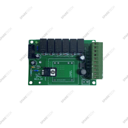 Elektronische Karte MECA RM 24VAC,  6 RELAY 