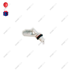 Schwimmerschalter mit Kontakt, 50V max, 10-80°C, mit 2m Kable