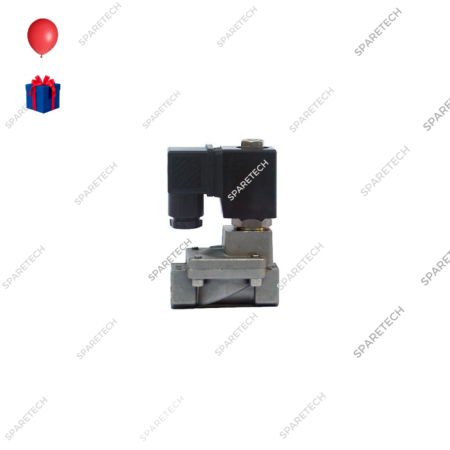 Edelstahl Magnetventil, EPDM, A13,  1/2",  24VAC