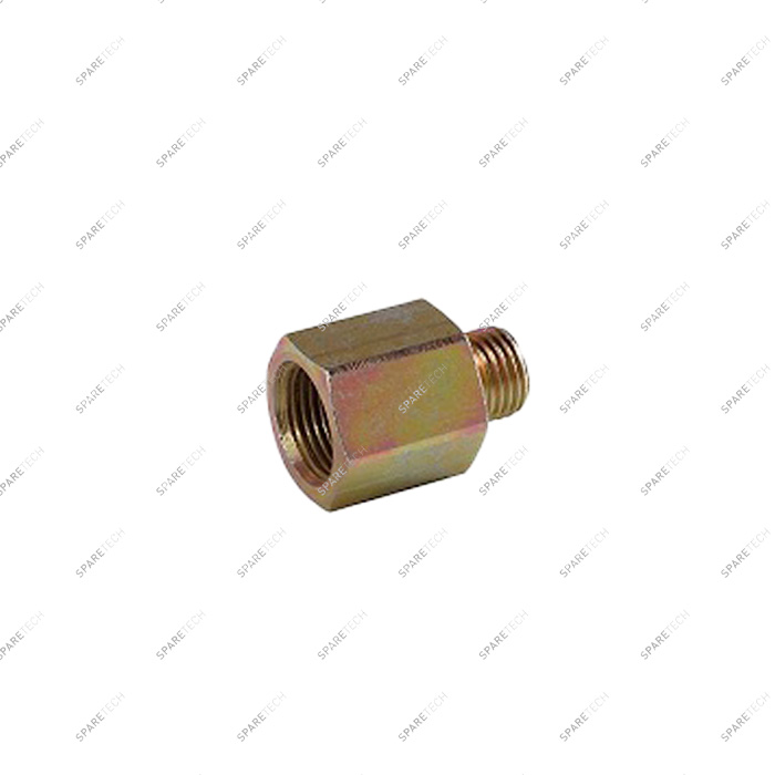 Reduziernippel BSP60Ø  IG 3/8'',AG 1/4'' Stahl verzinkt