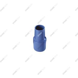 Gummi Drehmuffe grau für D.38mm Schlauch 