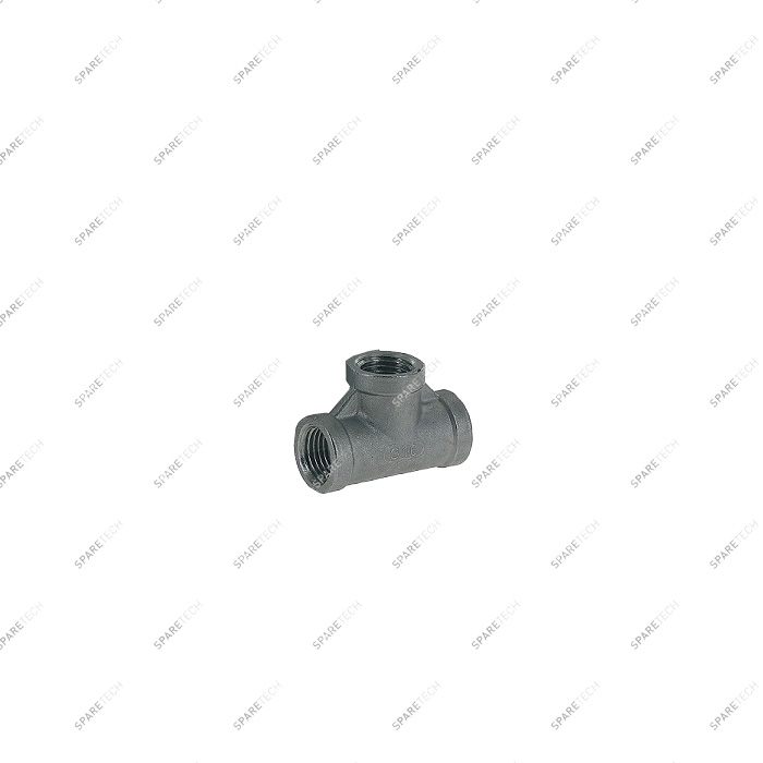 Edelstahl 'T" Nippel  IG 1/4''
