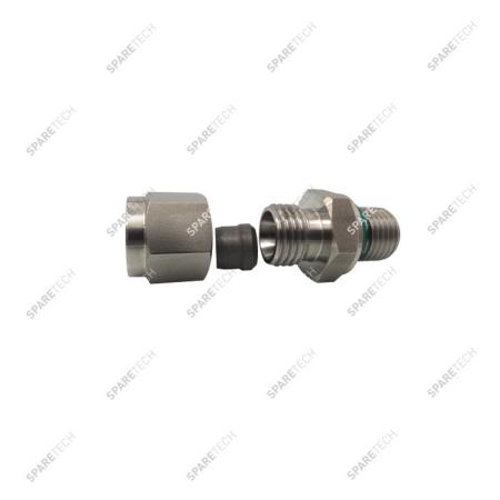 Edelstahl einzel Schneidringverschraubung IG1/4'' für D.8mm Schauch