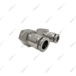 Edelstahl Verbindung AG1/4" für 8-10mm Schlauch