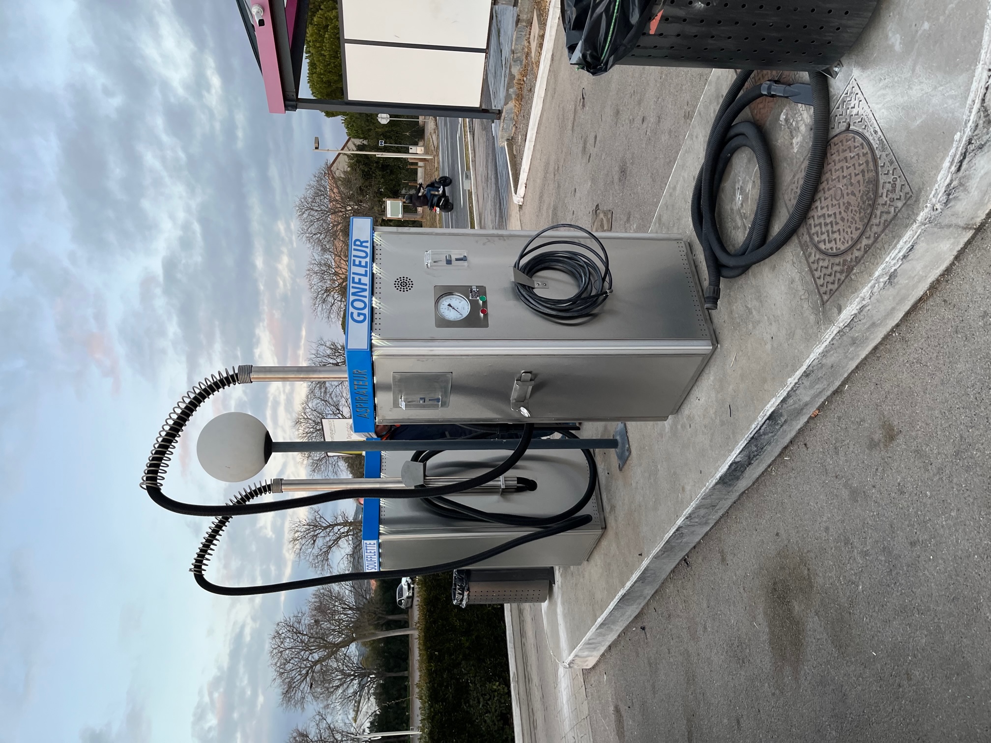 Luft Modul mit manometer D150mm 