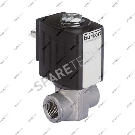 Hochdruck Edelstahl Magnetventil 6027, 1.5 mm, 150bar, G1/4" 24VAC