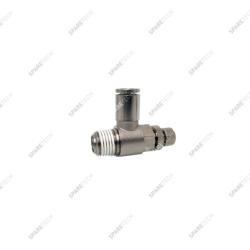 Durchflusssteurungsverbindung AG1/4", Messing für 8-10mm Schlauch