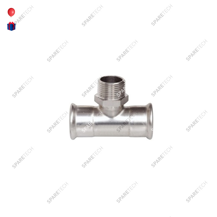 T Nippel D22 zu pressen und AG3/4''
